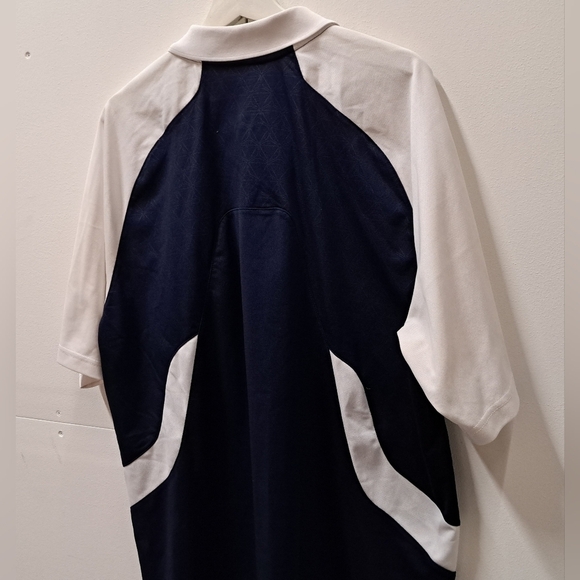 Reebok New England Patriots Men's Polo Shirt Y2K 2000s  Playdry NFL Football XL - Picture 6 of 9